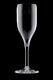 Champagne Flute Glass SAN-150 in transparent color - 2/2